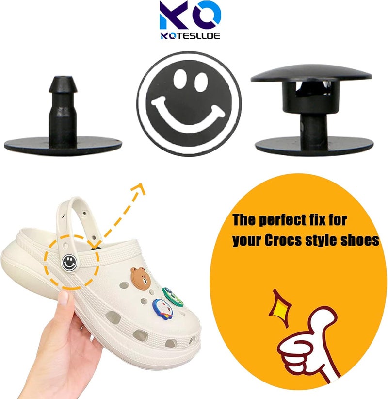 KOTESLLOE 8 Sets Replacement Rivets for Crocs, Replacement Parts for Crocs - Image 2